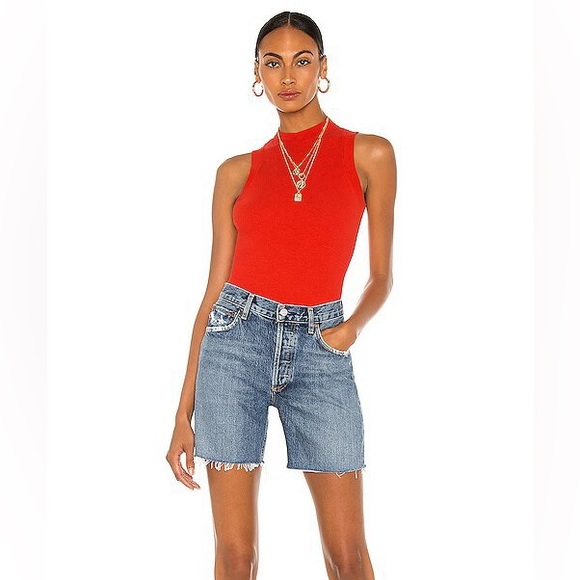 Agolde Pants - Agolde Rumi Mid Length Denim Shorts in Precision Wash! 💙